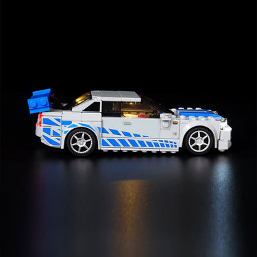 Lego 2 Fast 2 Furious Nissan Skyline GT-R 76917 Light Kit
